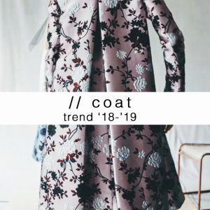 Coat trend ’18 -’19