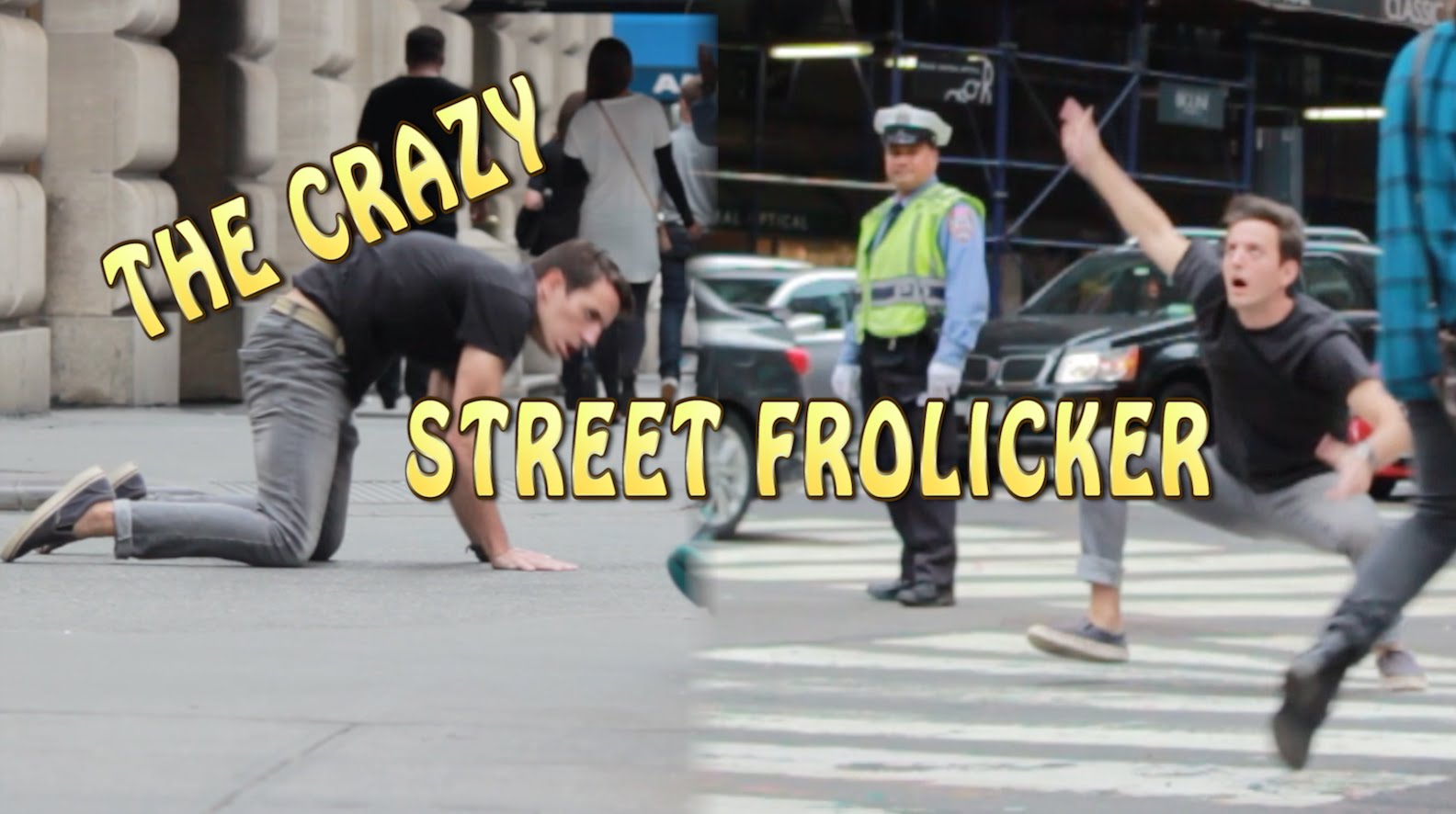 Nuova moda: Attraversare la strada ballando!
