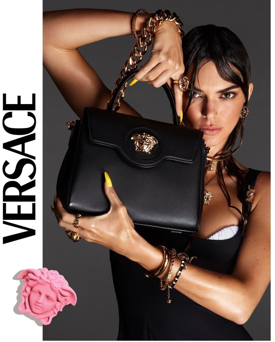 Wet make up look il trend P/E di Versace
