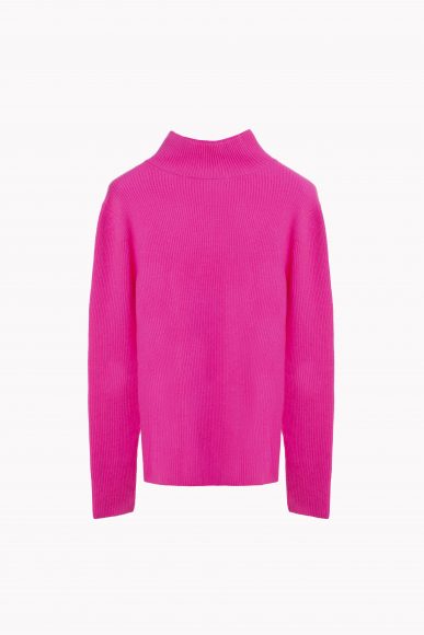 PULL MIDDLE NECK ROSA FLUO (1)