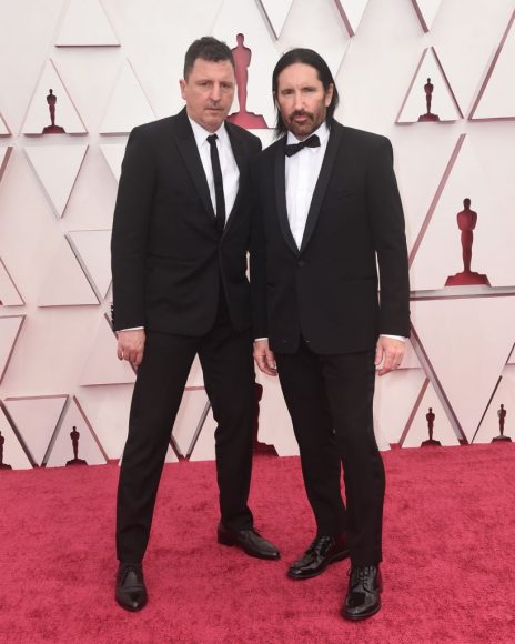 Atticus Ross & Trent Reznor at the ABC's Coverage Of The 93rd Academy Award