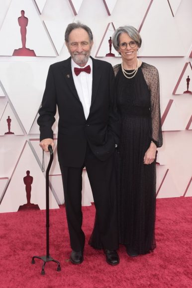Eric Roth, Debra Greenfield in the ABC's Coverage Of The 93rd Annual Academy Awards