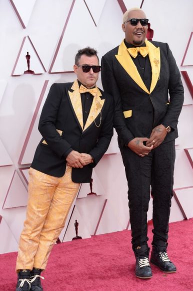 Martin Desmond Roe & Travon Free at ABC's Coverage Of The 93rd Annual Academy Awards