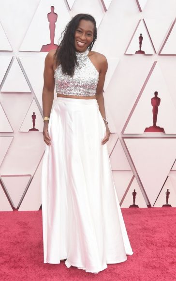 Mia Neal in ABC's Coverage Of The 93rd Annual Academy Awards - Red Carpet