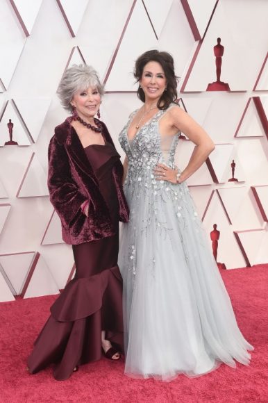 Rita Moreno, Fernanda Luisa Gordon in the ABC's Coverage Of The 93rd Annual Academy Awards - Red Carpet