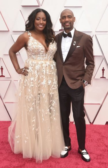 Stacey Walker King, Charles D. King at ABC's Coverage Of The 93rd Annual Academy Awards - Red Carpet