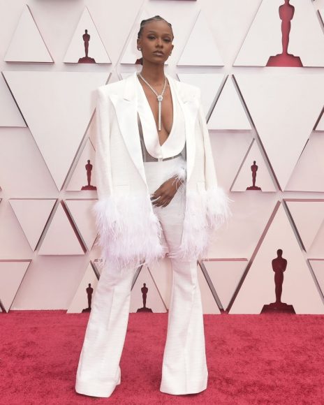 Tiara Thomas in the ABC's Coverage Of The 93rd Annual Academy Awards