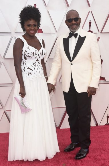 Viola Davis, Julius Tennon at the ABC's Coverage Of The 93rd Annual Academy Awards - Red Carpet
