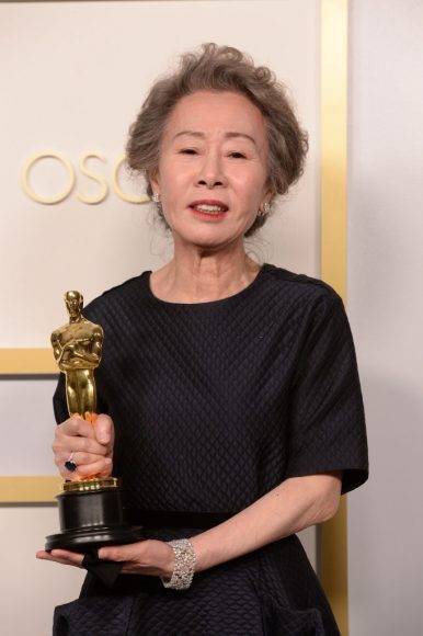 Yu-Hu Jung Youn at the ABC's Coverage Of The 93rd Annual Academy Awards