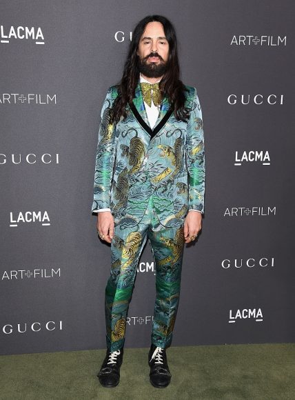 Alessandro Michele at the 2016 LACMA Art + Film Gala Presented By Gucci at LACMA in L.A.