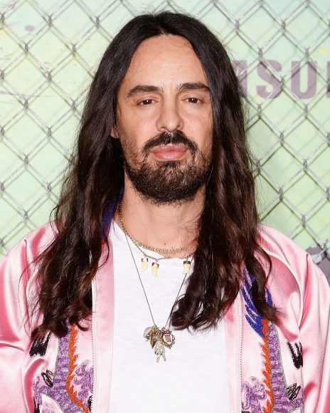 Alessandro Michele at the premiere of Suicide Squad at The Beacon Theatre in NYC