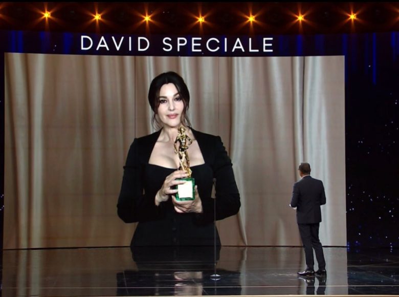 David Speciale 2021 - 66TH Annual Italian Movie Awards - Monica Bellucci