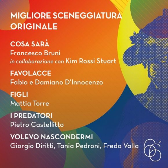 Miglior Sceneggiatura Originale - 66TH Annual Italian Movie Awards