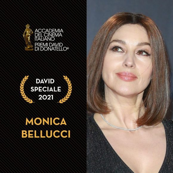 Monica Bellucci - David Speciale 2021 - 66TH Annual Italian Movie Awards