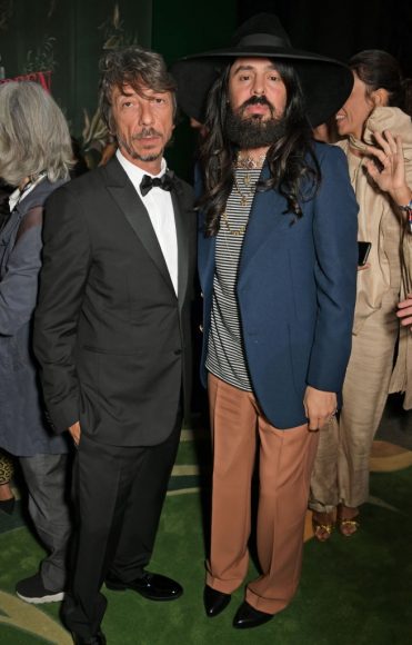 Pierpaolo Piccioli & Alessandro Michele at The Green Carpet Fashion Awards
