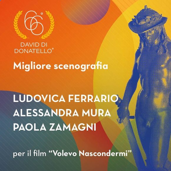 Premio Miglior Scenografia - 66TH Annual Italian Movie Awards