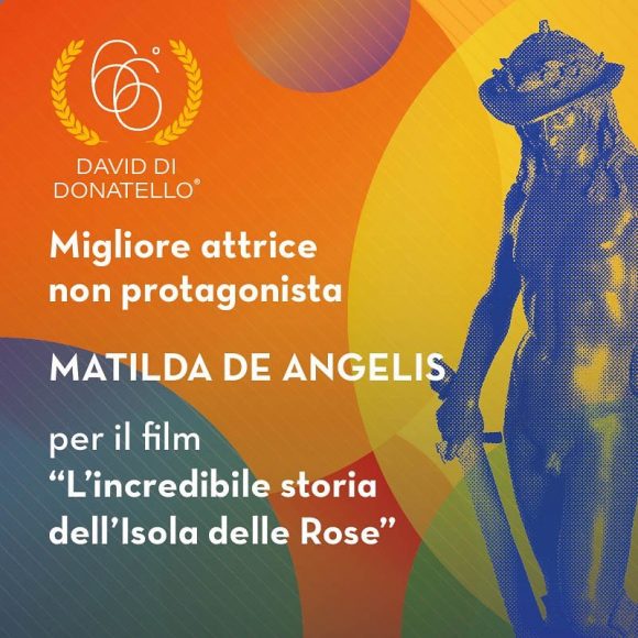 Premio Miglior Attrice non Protagonista - 66TH Annual Italian Movie Awards