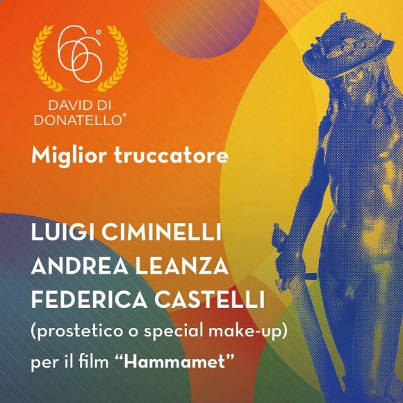 Premio Miglior Truccatore - 66TH Annual Italian Movie Awards
