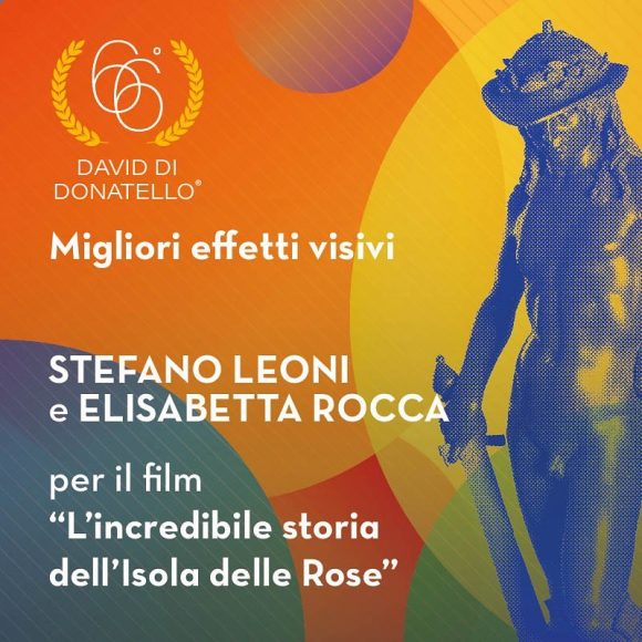 Premio Migliori Effetti Visivi - 66TH Annual Italian Movie Awards