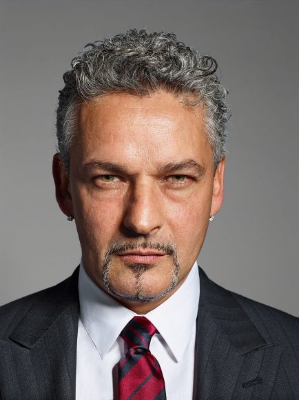 Roberto Baggio is photographed for GQ on October 26, 2010 in Milan