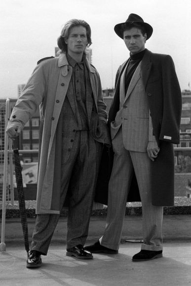 Fashion - Menswear - Selfridges - London - 1987