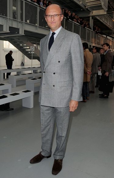 Paolo Zegna at the Z Zegna fashion show as part of Milan Fashion Week Menswear