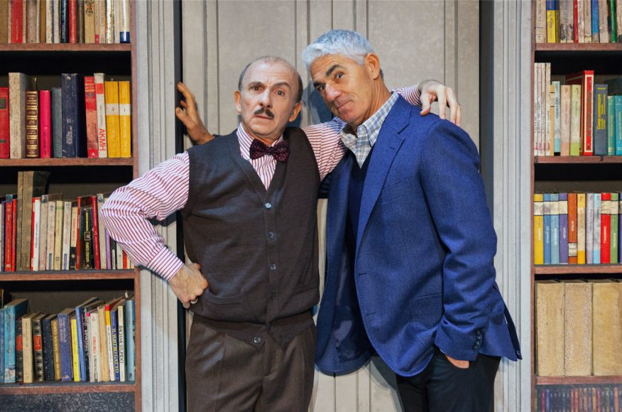 Da sinistra Carlo Buccirosso e Biagio Izzo - Foto di Gilda Valenza
