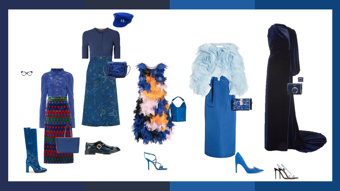 Cromotrendy: Dress Blu, Blue Depths, True Blue e Strong Blue